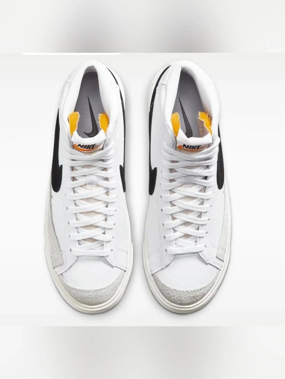 NWOB Nike Blazer Mid '77 Women's Leather Shoes White US 11 - Picture 5 of 15